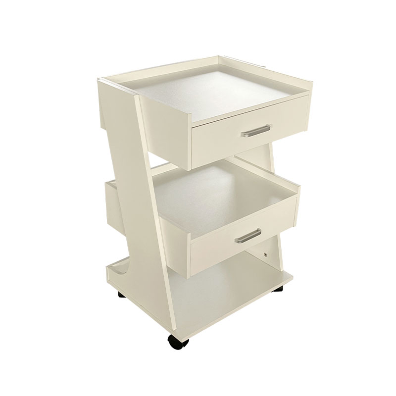 HZ2082BK / HZ2082 Salónny vozík s kolieskami na holičskú stanicu so zásuvkami