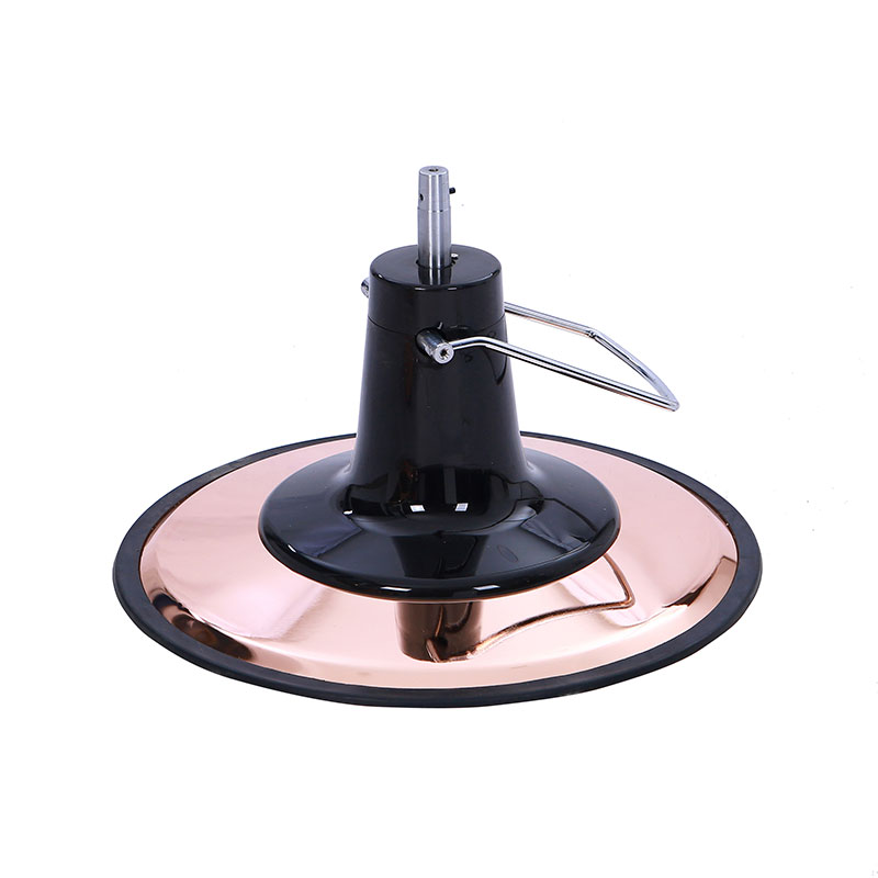 Hydraulická pumpa na holičské kreslo HZ22PB Vintage s podstavcom z ružového zlata