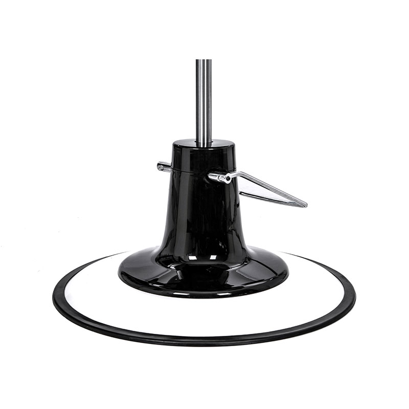 HZ22WB Vintage hydraulické čerpadlo na holičské kreslo s bielou základňou