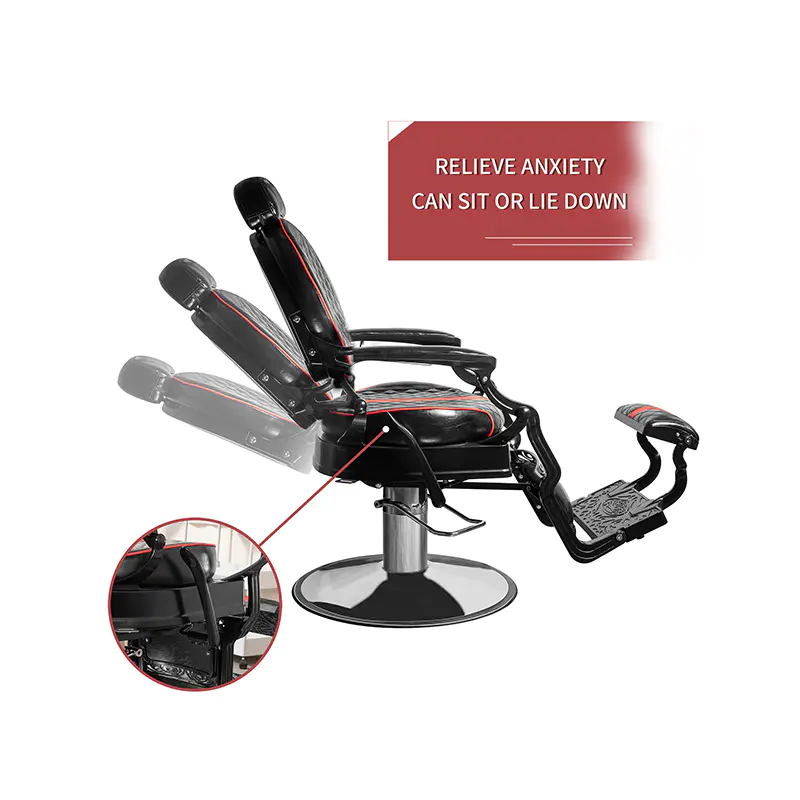 HZ87102WB / HZ87102BK /HZ87102WU / HZ87103 / HZ87102RB Farebný štýl vintage holičstva