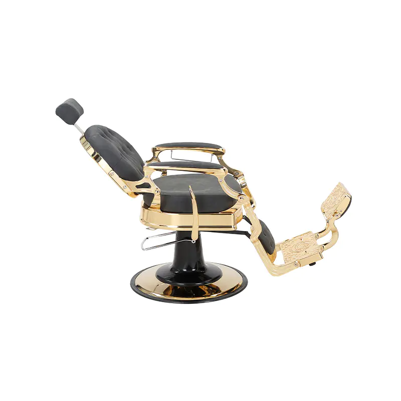 HZ8799G-H/HZ8799G-W / HZ8799G-G / HZ8799G-S / HZ8799G-Z Ťažké hydraulické sklápacie holičské kreslo vo vintage štýle