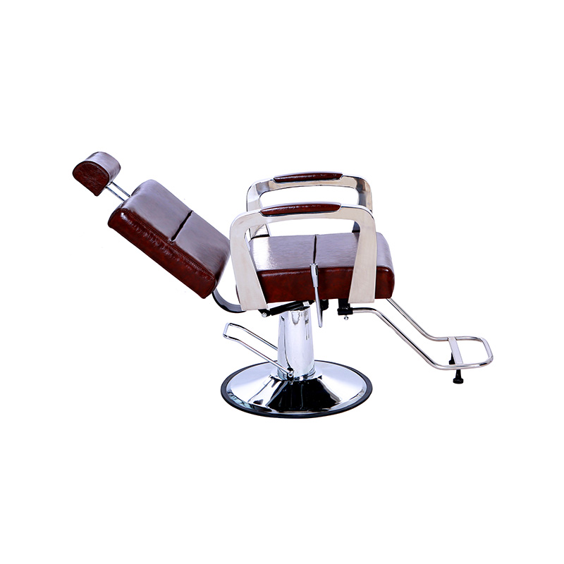 HZ8744 Hnedé univerzálne salónne kreslo s opierkou na ruky