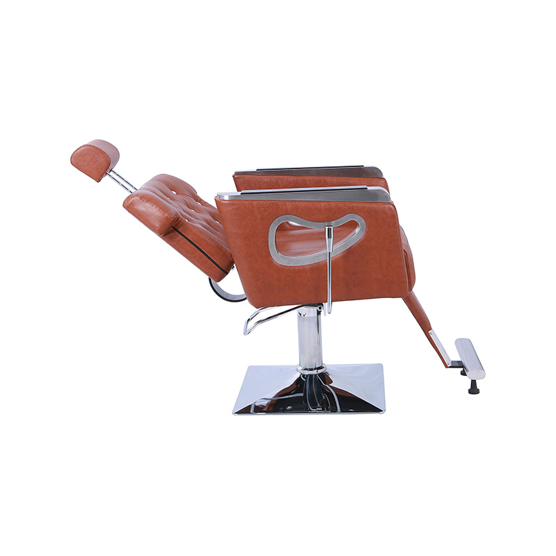 HZ87111GY / HZ87111WT / HZ87111PK / HZ87111BR / HZ87111 Polohovacie kreslo do salónu ťažké, vintage stylingové kreslo pre kaderníka