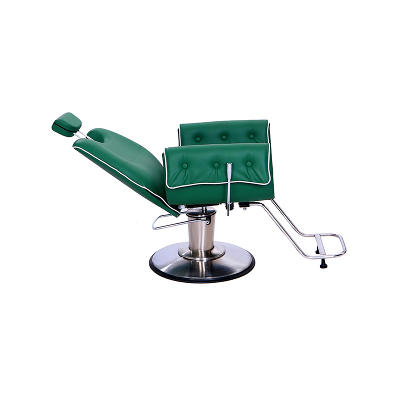 HZ88128 Peacock zelené hydraulické sklopné modelovacie kreslo