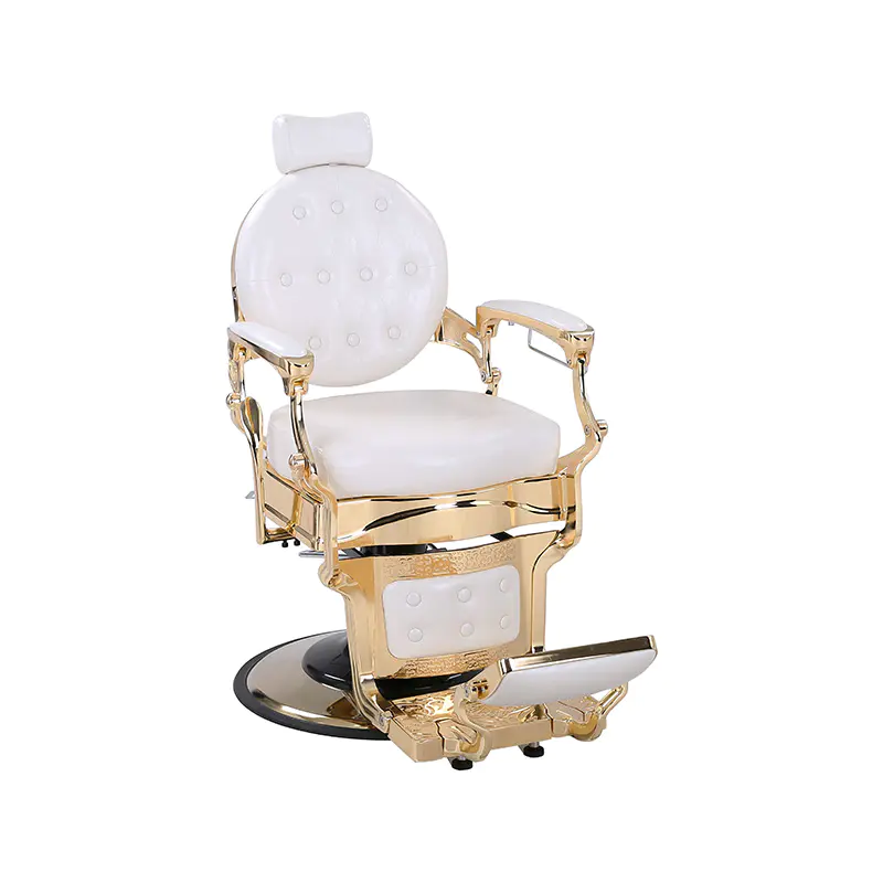 HZ8799G-H/HZ8799G-W / HZ8799G-G / HZ8799G-S / HZ8799G-Z Ťažké hydraulické sklápacie holičské kreslo vo vintage štýle