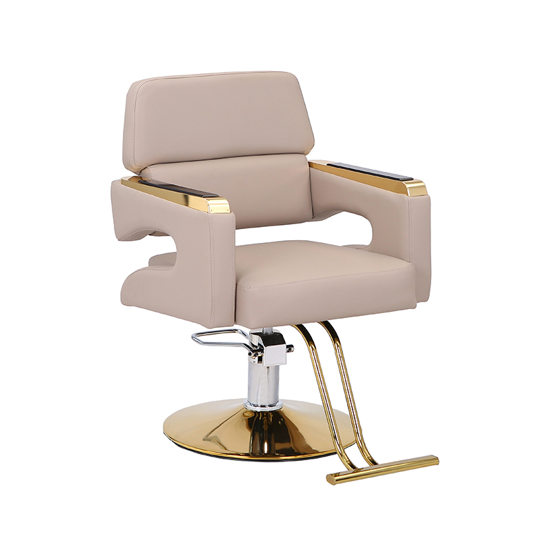 HZ88202/HZ88202BK Hydraulické stylingové kreslo do vlasov čierno/šedé