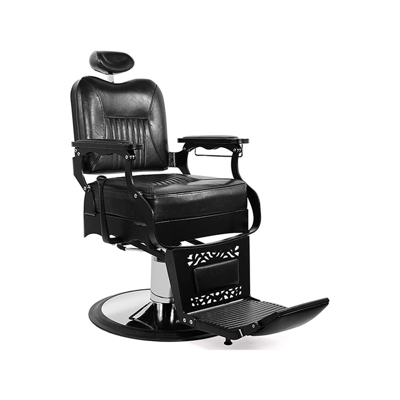 HZ8754 Čierne salónne kreslá v štýle vintage